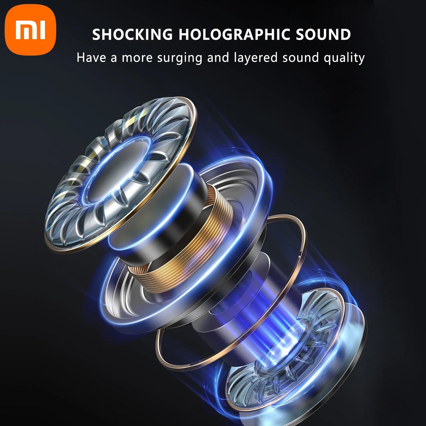 XIAOMI AP05 Wireless Earbuds - HIFI Stereo Sound